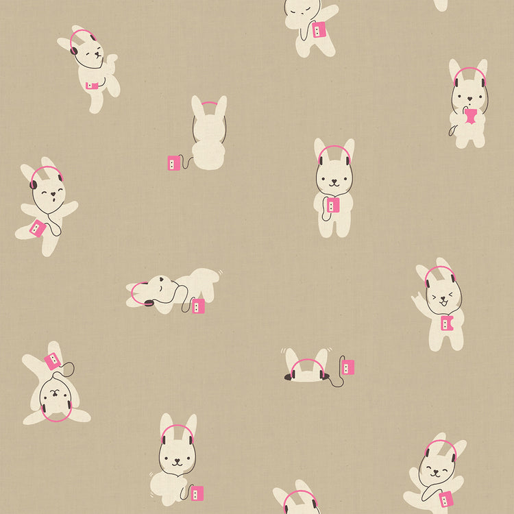 Ruby Star Society LoFi Linens - Rabbeats - Khaki - Pre-Order Due End October 2026