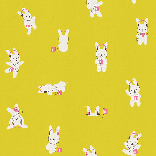 Ruby Star Society LoFi Linens - Rabbeats - Citron - Pre-Order Due End October 2026