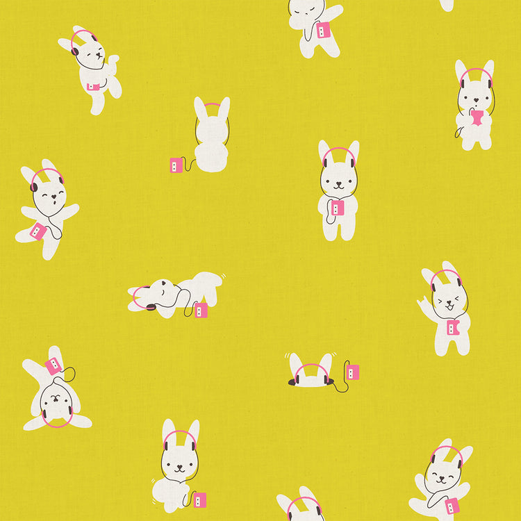 Ruby Star Society LoFi Linens - Rabbeats - Citron - Pre-Order Due End October 2026