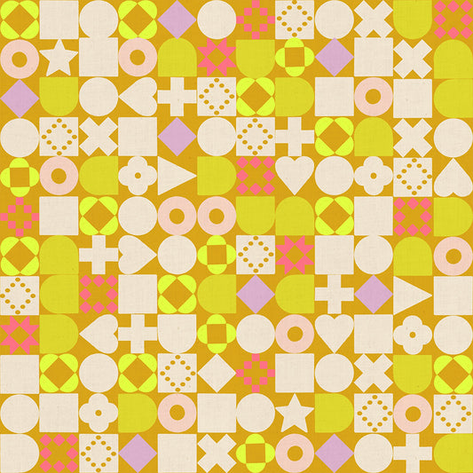 Ruby Star Society LoFi Linens - Blocked - Cactus - Pre-Order Due End October 2026