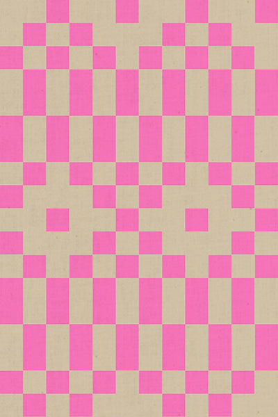 Ruby Star Society LoFi Linens - Bitmapped - Neon Pink - Pre-Order Due End October 2026