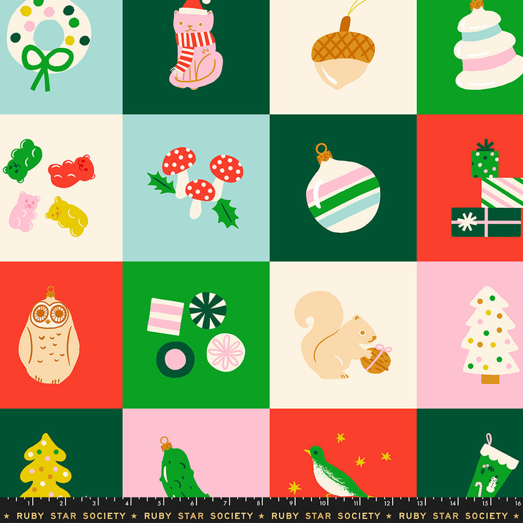 Ruby Star Society Merry Happy - Panel - Lollipop