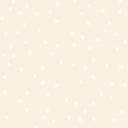 New Ruby Star Society Starry - White Stars on Natural
