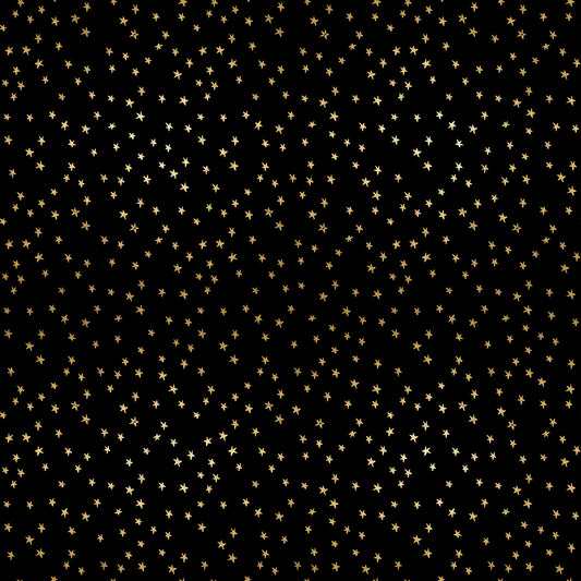 Ruby Star Society Starry - Black & Metallic Gold Small Stars