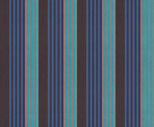 Ruby Star Society Warp & Weft Ooh Lucky Lucky - Ribbon Stripe Soft Black