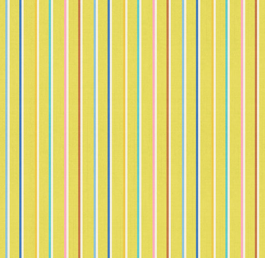 Ruby Star Society Warp & Weft Ooh Lucky Lucky - Sketch Stripe Citron Twist Weave