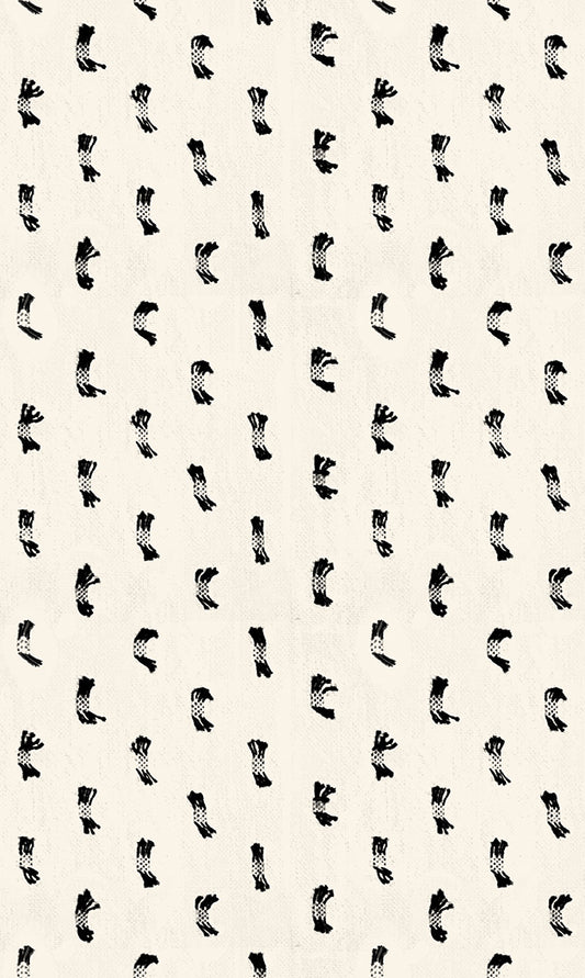Ruby Star Society Warp & Weft Ooh Lucky Lucky - Flicker Natural & Black