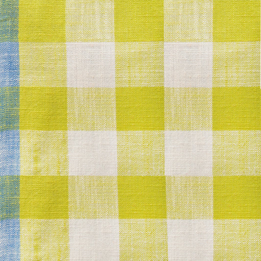 Ruby Star Society Sunshine Cotton Toweling - Checker Citron