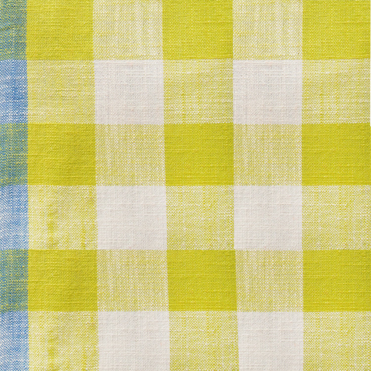 Ruby Star Society Sunshine Cotton Toweling - Checker Citron