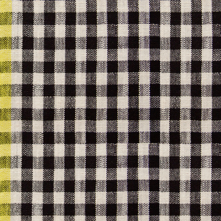 Ruby Star Society Sunshine Cotton Toweling - Small Checker Black