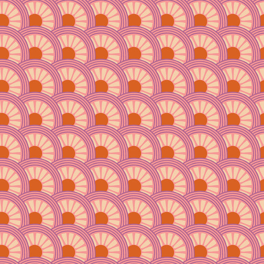 Ruby Star Society Favourite Flowers - Daisy Wheel - Melon