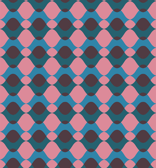 Ruby Star Society Geometry - Ripple Eggplant - Pre-Order Due Oct/Nov 2025