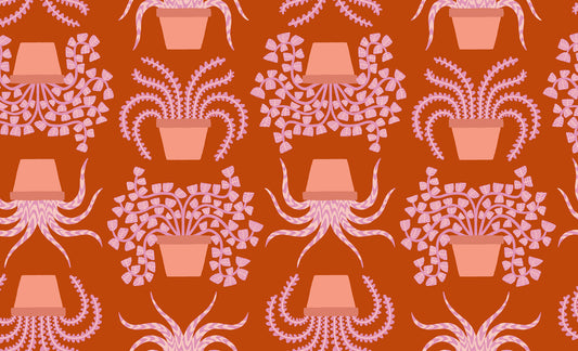 Ruby Star Society Calathea - Planties Pecan - Pre-Order Due Feb 2026