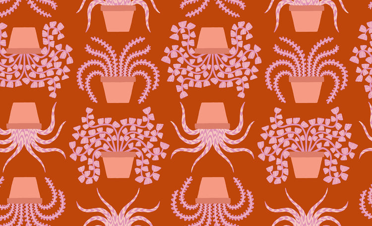 Ruby Star Society Calathea - Planties Pecan - Pre-Order Due Feb 2026