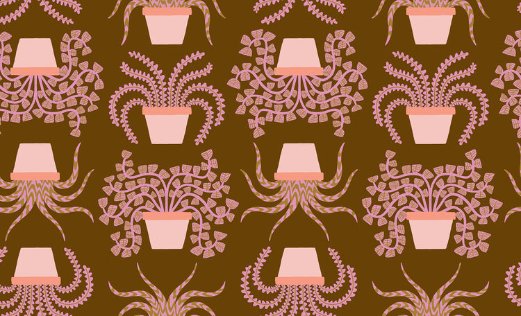 Ruby Star Society Calathea - Planties Cocoa - Pre-Order Due Feb 2026