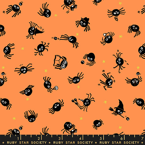 Ruby Star Society Freaky Familiars - Spider Sense - Pumpkin