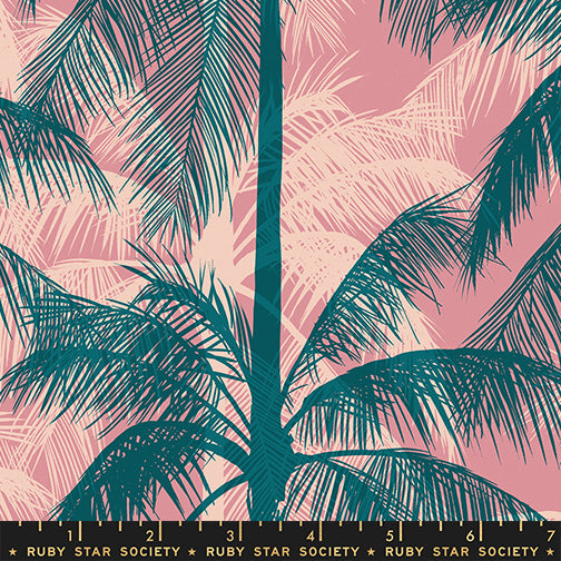 Ruby Star Society Poolside Too - Poolside Palms - Plum