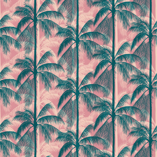 Ruby Star Society Poolside Too - Poolside Palms - Plum