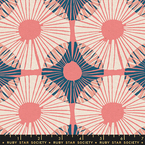 Ruby Star Society Reimagined Landscapes - Superbloom Canvas - Watermelon