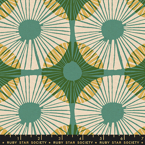 Ruby Star Society Reimagined Landscapes - Superbloom Canvas - Watercress