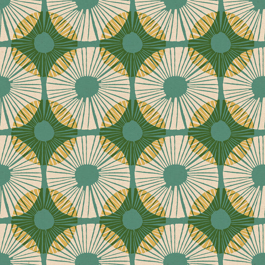 Ruby Star Society Reimagined Landscapes - Superbloom Canvas - Watercress