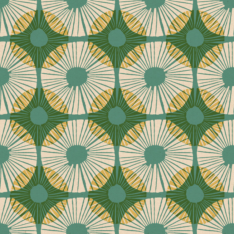 Ruby Star Society Reimagined Landscapes - Superbloom Canvas - Watercress