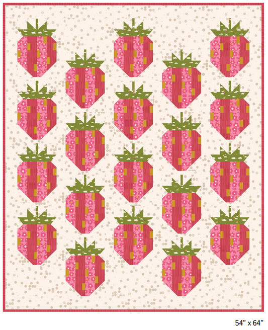 Sarah Hearts - Joyful June Berry Season Quilt Kit