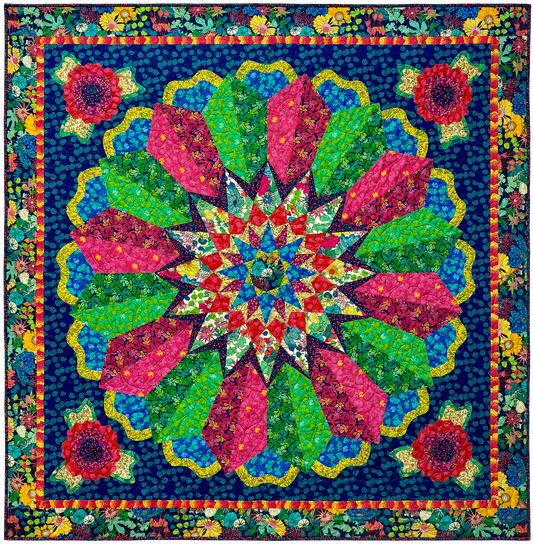 Sally Kelly - Sunshine - Summer Garden Quilt Kit - Pre-Order Due End August 2026