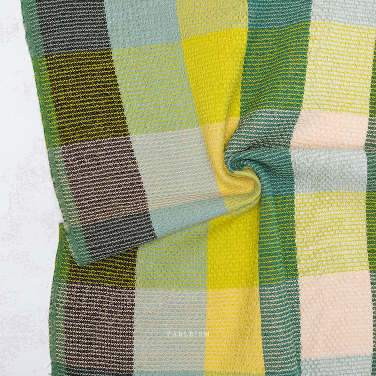 Fableism Waffle Happy Checkers 55" Wide - Limon - Pre-Order Due Aug/Sept 2026
