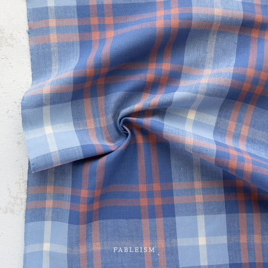 Fableism Arcade Plaid Wovens - Lazuli