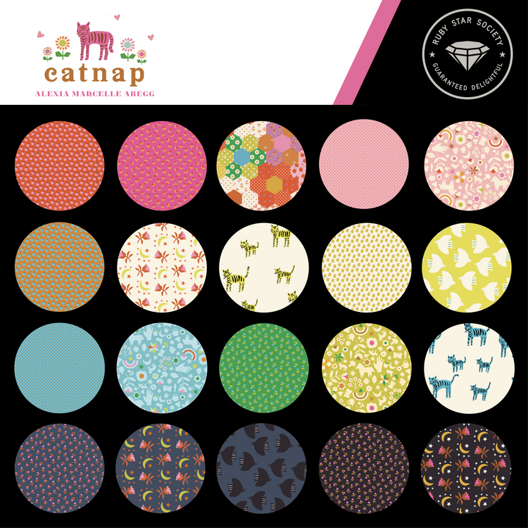 Ruby Star Society Catnap 27 Fat Quarter Pack - Pre-Order Due Nov/Dec 2025