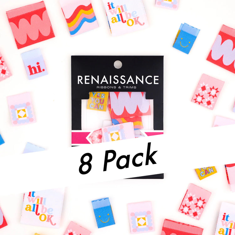 Renaissance Ribbons Sew In Labels - Playful