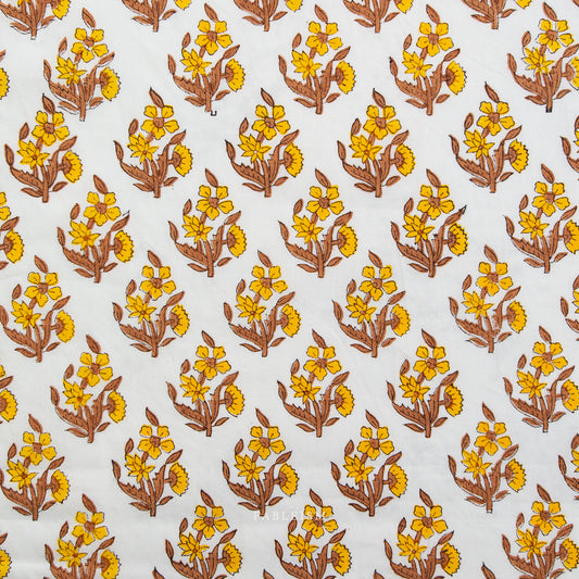 Fableism Indian Block Prints - Cottage - Weekend Floral in Summer