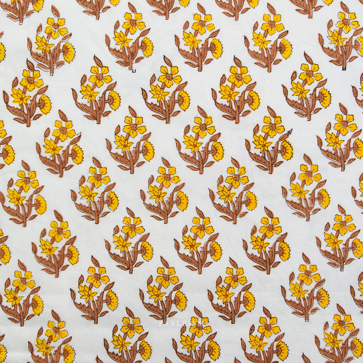 Fableism Indian Block Prints - Cottage - Weekend Floral in Summer