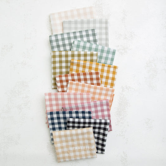 Fableism Camp Gingham Small Check 13 Half Metre Bundle