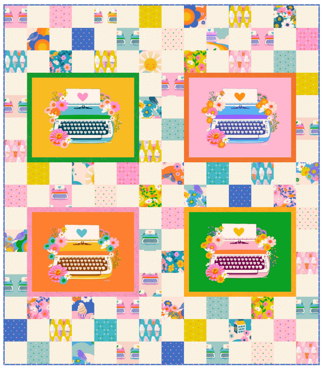 Ruby Star Society - Best Day Ever Light Chunky Charmer Quilt Kit - Pre-Order Due End November