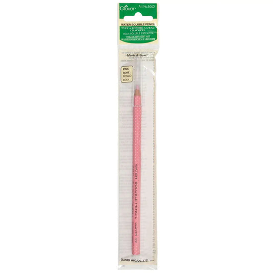 Clover Water Soluble Pencil  - Pink