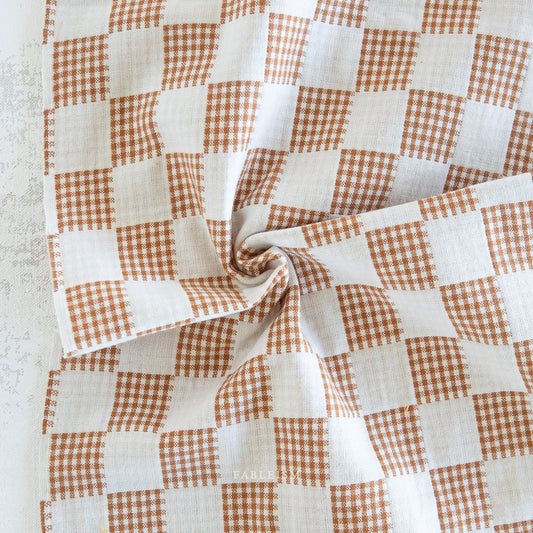 Fableism Checkmate Checkers - Double Cloth Reversible - Ivory - Pre-Order Due June 2025