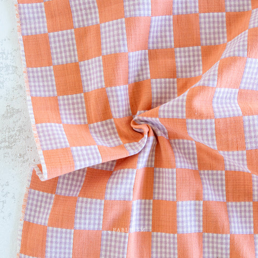 Fableism Checkmate Checkers - Double Cloth Reversible - Sunset - Pre-Order Due June 2025