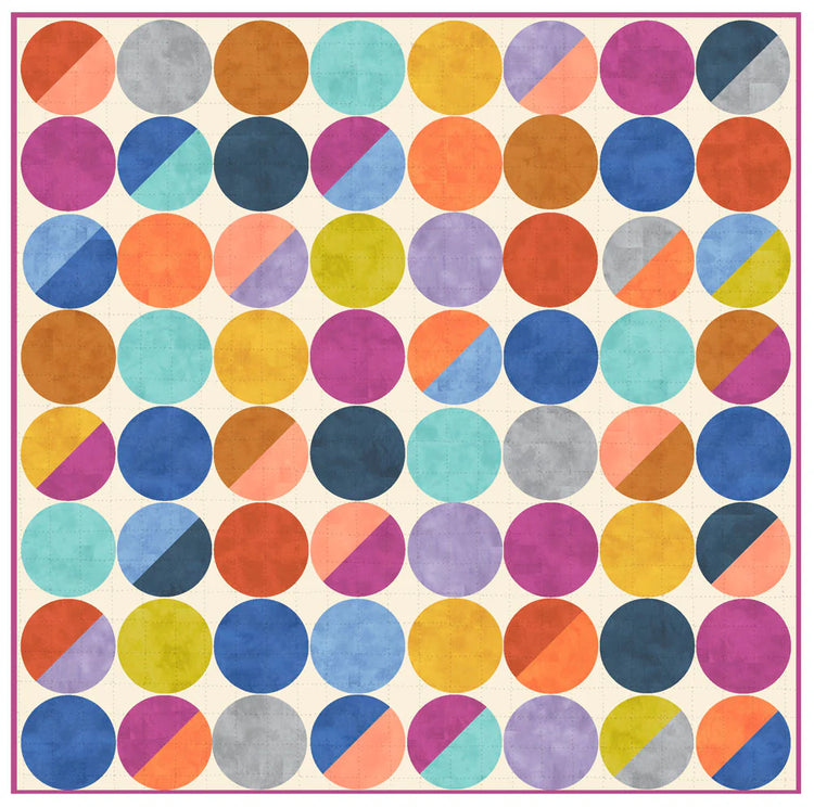 Tara Faughnan - Colour Pop Quilt Printed Paper Pattern