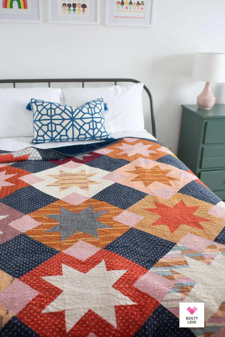 Quilty Love North Star Quilt Pattern