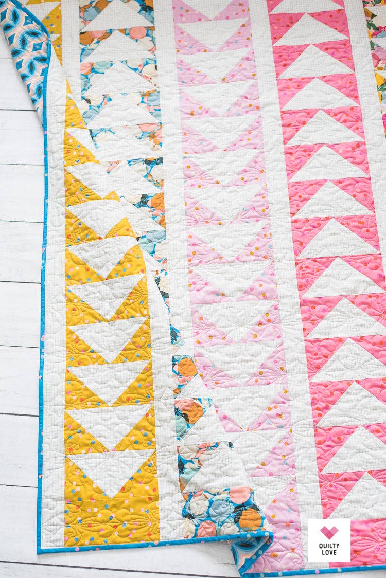 Quilty Love Flying Quilt Pattern
