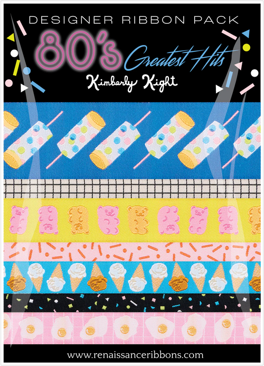 Ruby Star Society - Designer Ribbon 7 Pack - Kimberly Kights 80's Greatest Hits