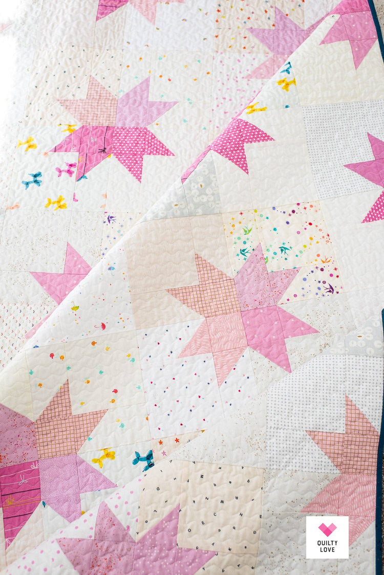 Quilty Love Star Pop II Quilt Pattern