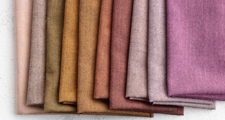 Fableism Nocturne Everyday Chambray - 10 Warm Colours Fat Quarter Pack