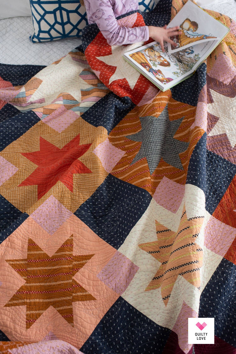 Quilty Love North Star Quilt Pattern