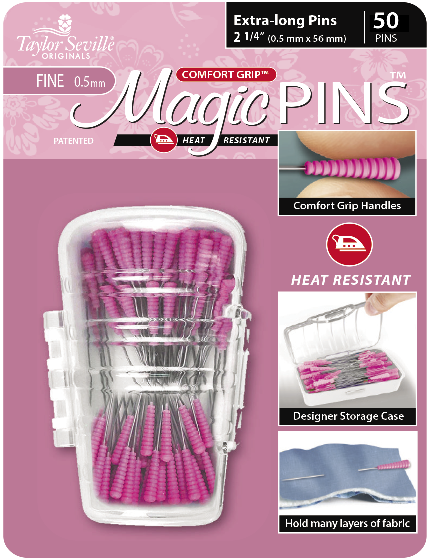Taylor Seville Magic Pins - Extra Long Pins