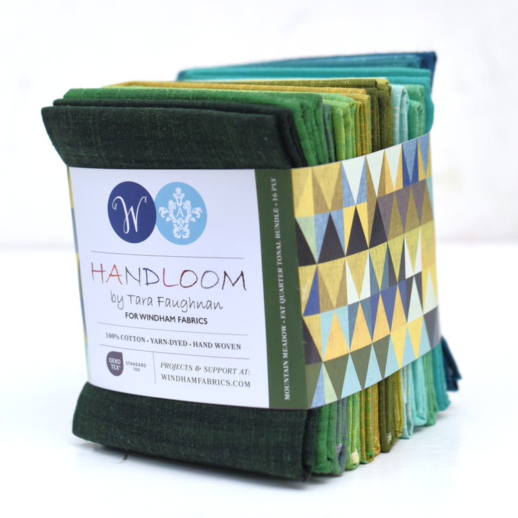 Tara Faughnan - Handloom Wovens - 16 Fat Quarter Pack Meadow - Deposit - Pre-Order Due June 2026