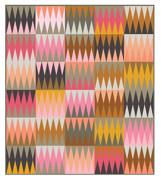 Tara Faughnan - On Point Quilt Printed Paper Pattern