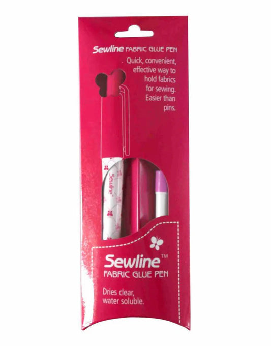 Sewline Washable Fabric Glue Pen & 3 Refills